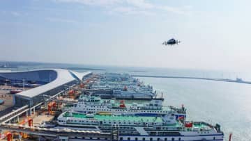 EHang EH216シリーズのeVTOL航空機、瓊州海峡を横断する初の省跨ぎ飛行を完了