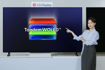 ＜CES＞LG、輝度4500ニトの新世代OLEDパネル。720Hz駆動パネルや巻取り式車載ディスプレーも