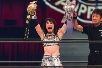 勝者の朱里、物語の中心にいた上谷沙弥　女子プロレスSTARDOMが目指す東京ドーム“自主興行“