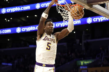 レイカーズに芽生える信頼関係。“役割に不満”のエイトンが「周囲が僕を見つけると信じてる」と語れば、レブロンも「俺は常に彼を探してる」＜DUNKSHOOT＞