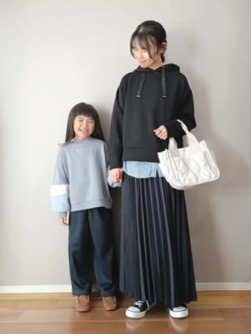 【レディース】冬のパーカーコーデがあか抜ける！ 即マネできる神バランスを伝授