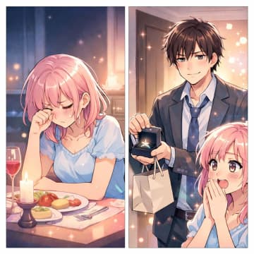 「記念日？そんなの覚えてないよ」と残業する彼。だが、帰宅した時に持っていた物を見て泣いた【短編小説】