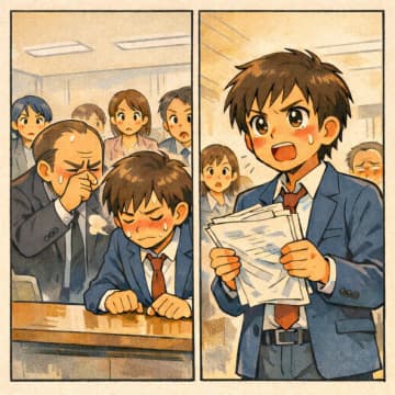 「お前の体臭、公害レベルだ」と皆の前で言う部長。だが、私が告げた事実に態度が一変【短編小説】