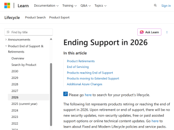 2026年にサポート終了するMicrosoft製品をチェック ～「Office 2021」などが退役／「Windows 11」の一部バージョンも対象に【やじうまの杜】