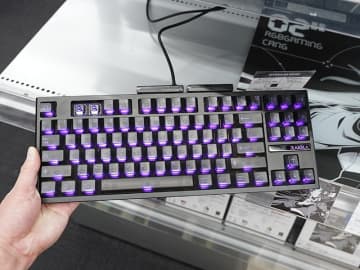 ラピッドトリガー対応のテンキーレスキーボード「RAKKA 80 EDGE」がソフマップで先行展示中