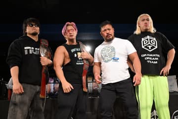 【DDT】飯野雄貴＆納谷幸男がKO-Dタッグ王座前哨戦でMAO＆KANONを撃破しベルト奪還宣言！「おまえら2人ともぶっ潰して、俺がてめえらの腰からベルト剥ぎ取ってやる！」