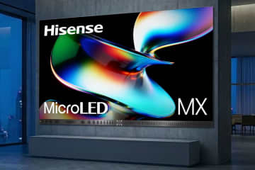＜CES＞ハイセンス、4原色マイクロLEDを搭載した163型ディスプレイ「163MX」