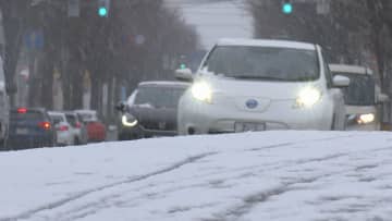 冷え込み強まる、富山県内で39件のスリップ事故　積雪27センチ地域も、夕方からの路面凍結に警戒を