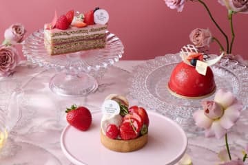 シェラトン・グランデ・トーキョーベイ・ホテル「いちご×紅茶」アフタヌーンティー、紅茶香る苺ムースも