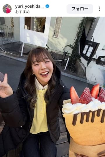 吉田優利の年末年始は休む間もなし　元日から家族とゴルフ、アイスホッケーやラグビー観戦、初詣に食べ歩きと楽しさいっぱい！