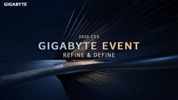 GIGABYTE、CES 2026でAIコンピューティングの未来を切り拓く「Refine & Define」を発表