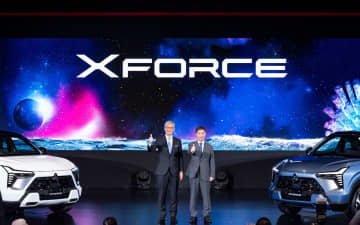 三菱自動車、9年ぶり台湾で現地生産の新型車「エクスフォース」投入