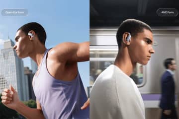 ＜CES＞Anker、耳をふさぐ形態とオープンイヤーに両対応する世界初のイヤホン「AeroFit 2 Pro」