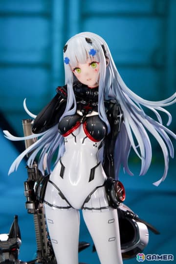 「ドルフロ」416がスキン・真夜中の福音の姿でフィギュア化！スタイリッシュなパイロットスーツが肢体ラインを美しく際立たせる