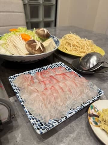 堀ちえみ、夫と鯛ちり鍋を堪能したことを報告「生姜効果でポカポカ」