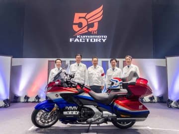 【ホンダ】熊本製作所の操業50周年記念式典を開催／二輪車37機種を手がけるグローバルマザー工場