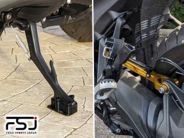 フィードスポーツジャパンから R1300RT用「サイドスタンドゲッター」＆R1300GS用「ローダウントルクロッド」が発売