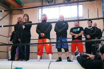 ゼロワンが葛飾区立石で初の道場マッチを開催し、工藤めぐみGMが「未来に向かって羽ばたいていきたい」と新年のあいさつ！