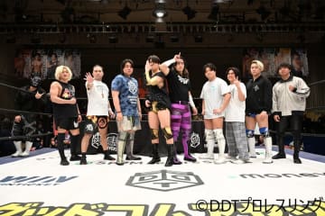 新世代シングルリーグ戦『DGC』に向け10選手が気合！AブロックTo-y「DGCもど真ん中に立って俺が優勝する」Bブロック高鹿佑也「2026年も優勝して、DGSが盛り上がっていけば、DDTももっと盛り上がる」