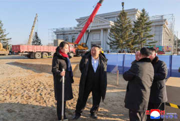 金正恩総書記、海外軍事作戦記念館建設現場を視察