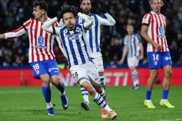 「プレーが大きく改善された」 久保建英、強敵相手に同点アシスト＆好機量産で現地メディアは最高評価も！ 「後半は常に相手にとっての脅威」