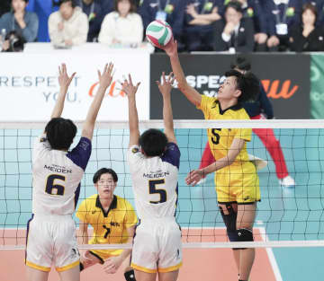 鎮西、富士見など3回戦へ　全日本高校バレー第2日