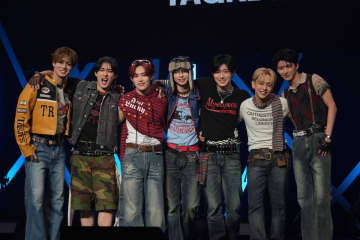 TAGRIGHT「たくさんの歴史を作っていきたい」　7人で本格始動、timelesz 原嘉孝・猪俣周杜から祝福の言葉も