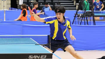 東山、関学、そして卒業後は公務員へ　関西学生王者・佐藤匠海が大学を通して気づいた卓球との向き合い方