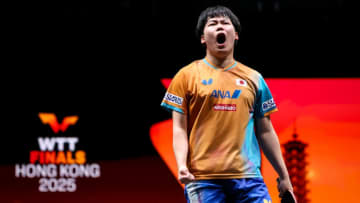 張本智和が4位、松島輝空が8位キープ｜卓球男子世界ランキング（2026年第2週）