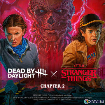「Dead by Daylight」6年ぶりとなる「ストレンジャー・シングス」コラボチャプター第二弾のPTBがSteamで開催！