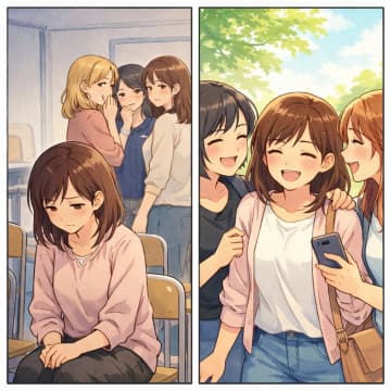 「空気読めないんだよねぇ」と私の悪口を流すママ友。1年後、息子が進学すると状況が一変、実は【短編小説】