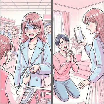 「このカード、使えませんね」レジで言われた私。カード会社に確認すると、最悪な事実が判明【短編小説】