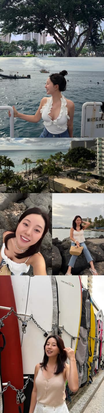 「最高の美人」の声も！韓国女子ゴルファー、ハワイで見せた大胆プライベートSHOTで視線強奪【PHOTO】