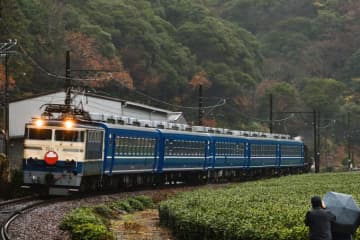 最大21時間乗車も？！大井川鐵道、12系「ブルートレイン急行 夜行列車」 1月17・31日運転