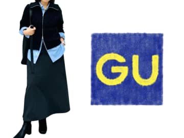 【上下GU】でこんなにオシャレ！ 40・50代が真似したい「サマ見え冬コーデ」