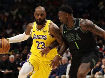 レイカーズがペリカンズを下して3連勝…第4Qに逆転、レブロンとドンチッチがともに30得点の活躍