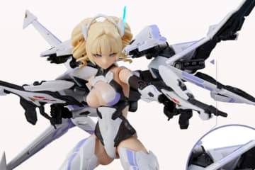 大胆な背中がまぶしい…！『Mecha BREAK』早速の美少女プラモ化。ハイレグスーツの金髪ドリルヘアお嬢様になった「ファルコン」予約受付中