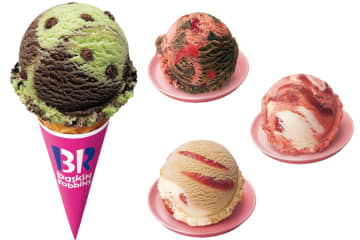 サーティワン、イチゴとチョコを堪能する「ストロベリー＆チョコレート コレクション」開始。新作は「ドバイ スタイル チョコレート」