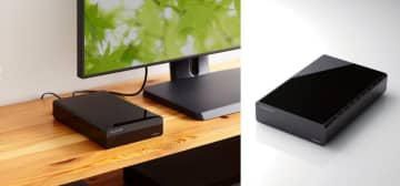 エレコム、2番組同時録画対応で静音仕様のTV向けHDD 8TBモデル