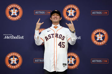 今井達也がアストロズ入団会見　「ワールドチャンピオンになりたいという気持ちに一番させてくれた」　WBCは「出る予定はない」