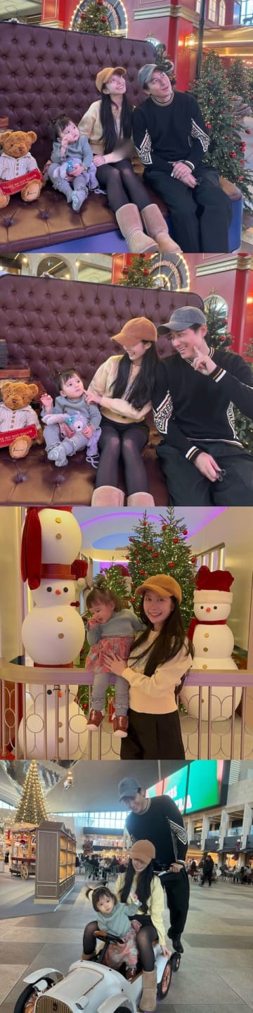 “推し”だった韓国スターと結婚した日本人女性、家族団らんのひと時を公開【PHOTO】