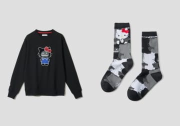 ハローキティ＆「グラニフ」のオリキャラがコラボ！　全23型のアイテムがそろう特別なコレクションが登場