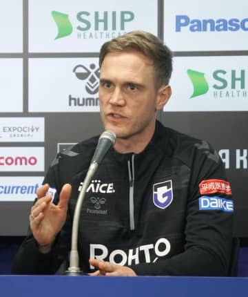 G大阪が新体制で始動　加入の植中「2桁得点を」