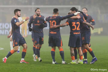 インテルが破竹の6連勝で首位キープ！　パルマ・カルチョに2発完勝…次節ナポリとの大一番へ