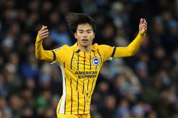 三笘薫　マンＣ相手に圧巻の同点ゴール　地元メディア絶賛「まさに洗練されたプレー」