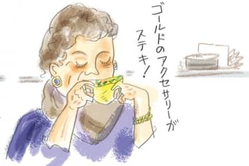 70歳からのおしゃれのお手本。名作映画で光っていた“ゴールドアクセ”の彼女【本田葉子さん流】