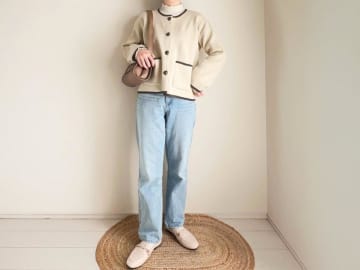 きれいめもカジュアルも“この1枚”で！【しまむら】大人にぴったり♡「サマ見えカーデ」