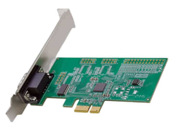 誰かさんの必需品。PCIe接続のシリアルポート拡張カードに新モデル