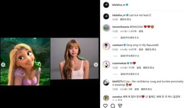 BLACKPINK・リサ、実写版『ラプンツェル』の主人公になれず…主要キャスト発表　女優としての挑戦は続く