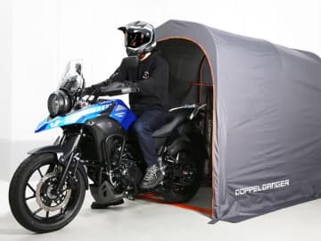 ドッペルギャンガー「バイクガレージ2150スリム」がマイナーチェンジ！ 熱がこもりにくいベンチレーション構造に刷新